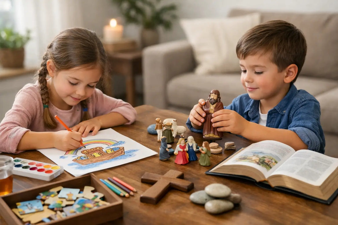 12 Bible Activities for Children at Home