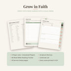 Firstfruits Planner – Christian Faith & Finance Digital Planner | Undated, Hyperlinked