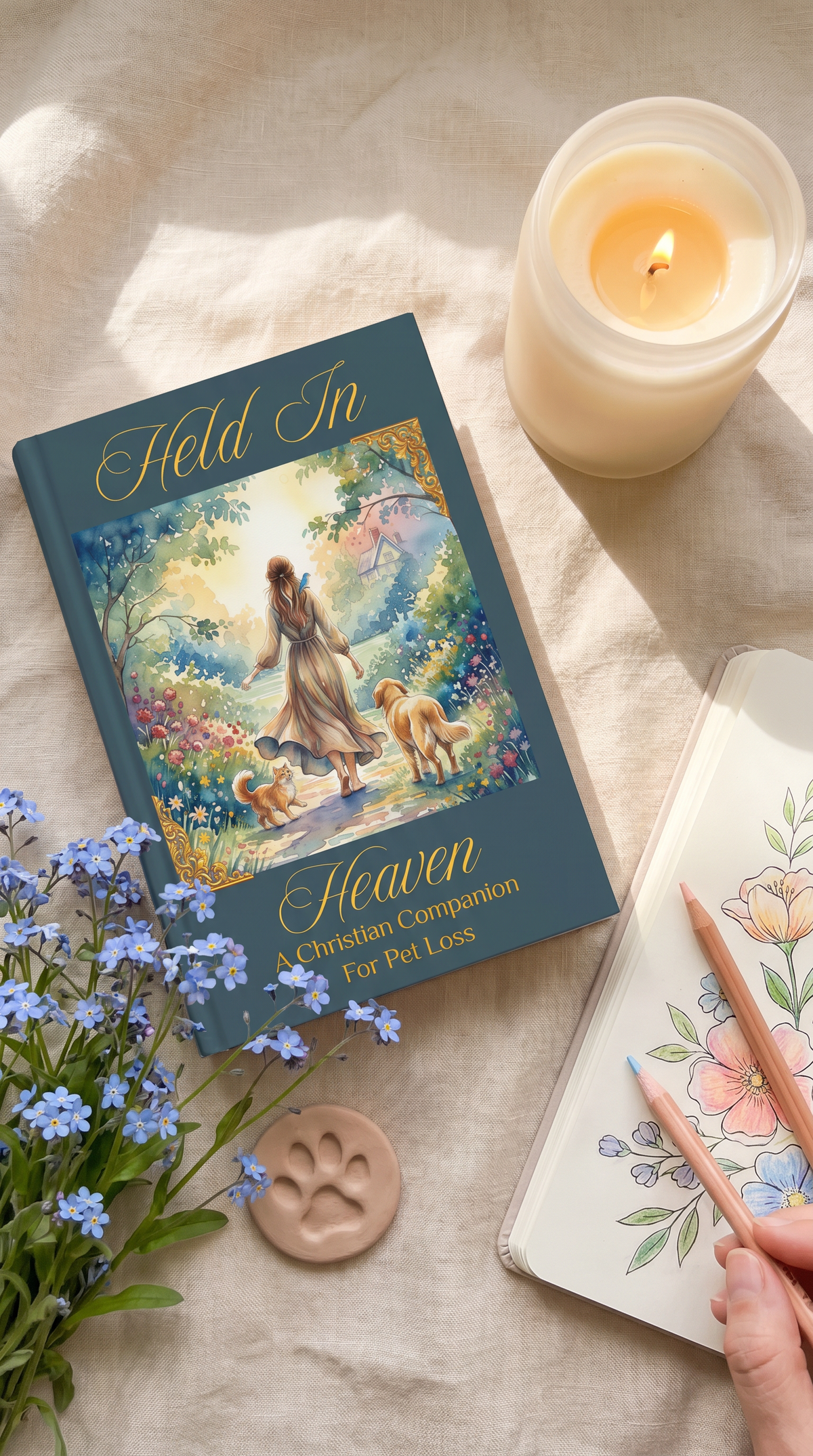 Held In Heaven: A Christian Companion for Pet Loss-With Songs of Comfort (Ebook)