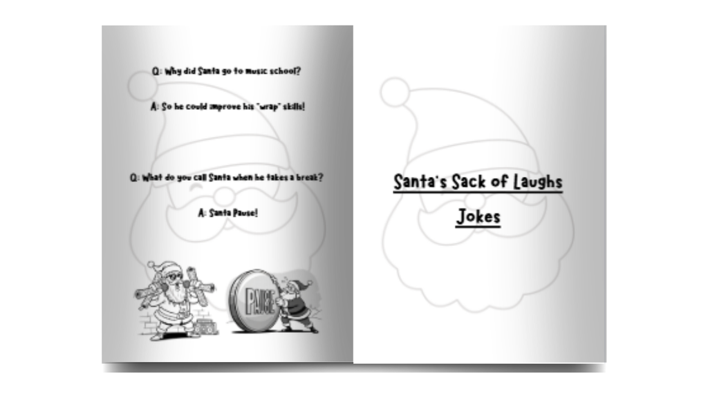 Christmas Giggles: Jokes & Activities for 7-8 Year Olds (Second Grade Giggles) (Ebook)