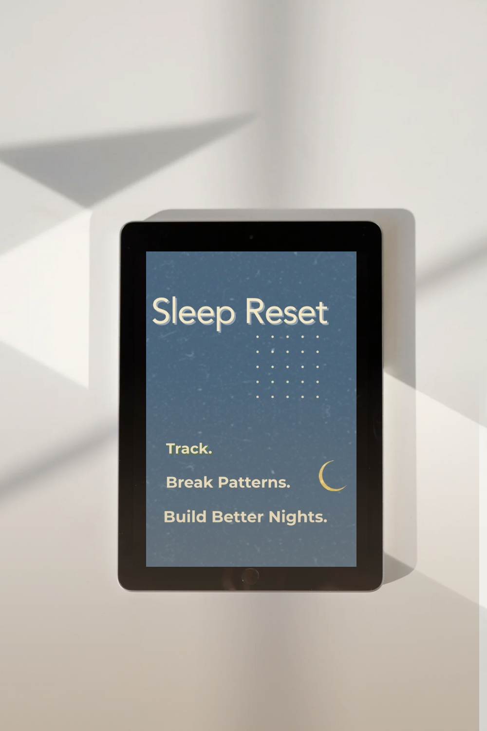 Sleep Reset: Track. Break Patterns. Build Better Nights (Ebook)